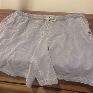 Outerknown Charcoal Drawstring Shorts